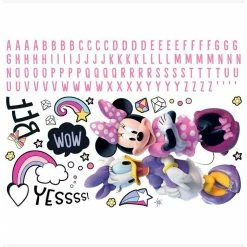 Promo ๐คฉ Disney Minnie Mouse Peel & Stick Giant Wall Decals โค๏ธ