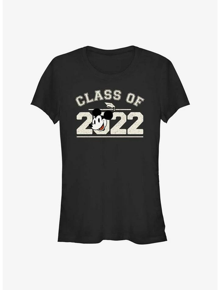 Best Sale ๐ Disney Mickey Mouse Graduation Class of 22 ๐ง Girls T-Shirt ๐ฅฐ