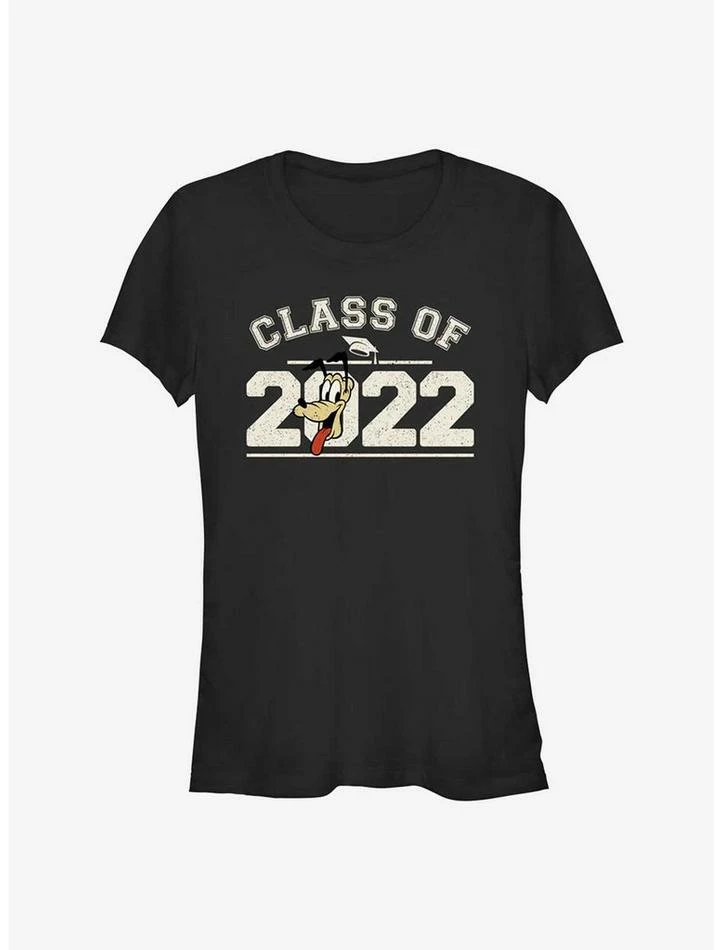 Buy 👏 Disney Pluto Class of 2022 👧 Girls T-Shirt 🤩