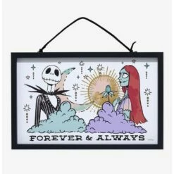 Flash Sale 🥰 The Nightmare Before 🔔 Christmas Jack & Sally Wall Art 🎁