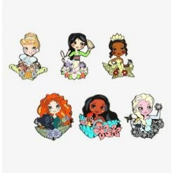 Budget ⭐ Loungefly Disney Princess Floral Blind Box Enamel Pin 😉