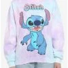 Buy 🥰 Disney Stitch Tie-Dye 👧 Girls Sweatshirt 🔔