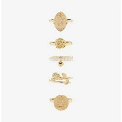 Promo 🥰 Disney Beauty And The Beast Belle Ring Set ✨