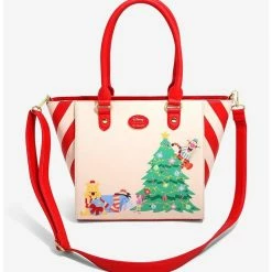 Best Sale 🧨 Her Universe Disney Winnie The Pooh 🎅 Christmas Ornament Satchel Bag 🔔
