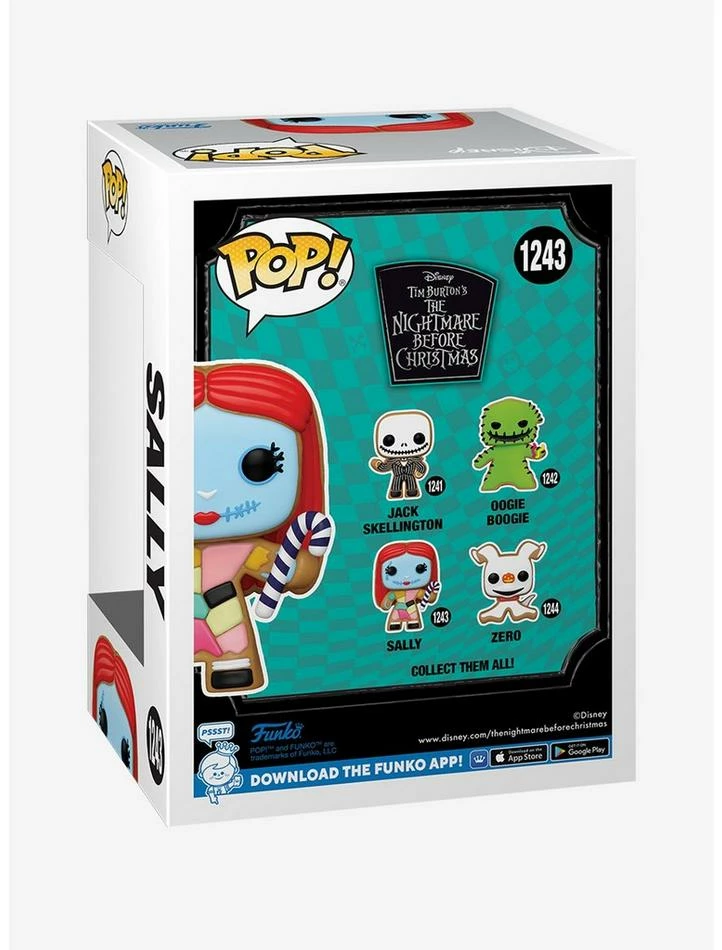 Brand new 😀 Funko The Nightmare Before 🎁 Christmas Pop! Gingerbread Sally Vinyl Figure Hot Topic 2022 Exclusive 🌟 - Image 3