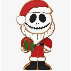 Budget ❤️ Funko The Nightmare Before 🎅 Christmas Soda Gingerbread Santa Jack Skellington Vinyl Figure Hot Topic 2022 Exclusive 🎉