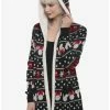 Outlet 😀 Disney Mickey Mouse & Minnie Mouse Sherpa 👧 Girls Open Cardigan 👍