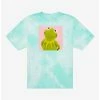 Hot Sale 👍 The Muppets Kermit Tie-Dye Boyfriend Fit 👧 Girls T-Shirt 👍
