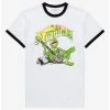 New 🔔 The Muppets Kermit Rainbow 👧 Girls Ringer T-Shirt ⌛