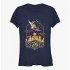 Wholesale ⌛ Disney Aladdin & Jasmine Flying 30th Anniversary 👧 Girls T-Shirt 🛒