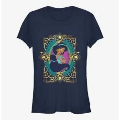 Buy ✔️ Disney Aladdin Jasmine Badge 30th Anniversary 👧 Girls T-Shirt 👍