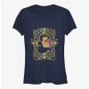 Cheap 🎁 Disney Aladdin Jasmine Badge 30th Anniversary 👧 Girls T-Shirt ❤️