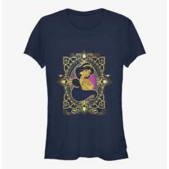 Cheap 🎁 Disney Aladdin Jasmine Badge 30th Anniversary 👧 Girls T-Shirt ❤️
