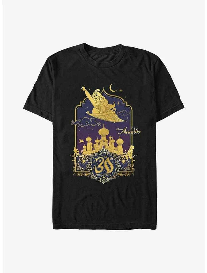 Top 10 ✔️ Disney Aladdin & Jasmine Flying 30th Anniversary T-Shirt 🔥