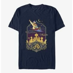 Promo 💯 Disney Aladdin & Jasmine Flying 30th Anniversary T-Shirt 🔔