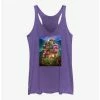 New 🛒 Disney Encanto Madrigal House Poster 👧 Girls Raw Edge Tank 👍