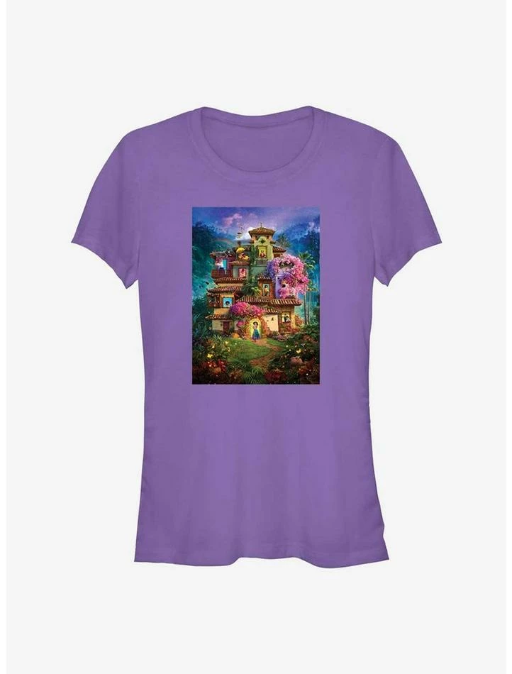 Cheap ๐ฅฐ Disney Encanto Madrigal House Poster ๐ง Girls T-Shirt ๐