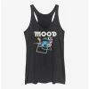 Hot Sale 🎁 Dsny Lilo Stch Mood 👧 Girls Raw Edge Tank ✔️
