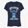 Wholesale 🔔 Dsny Lilo Stch Stitch Good Vibes 👧 Girls T-Shirt ⌛