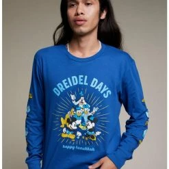 Best deal 🔔 Our Universe Disney Holiday Hanukkah Long-Sleeve T-Shirt 🛒