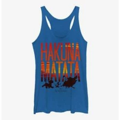 Deals ⌛ Disney The Lion King Sunset Matata 👧 Girls Tank ✨