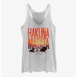 Cheap 🎉 Disney The Lion King Sunset Matata 👧 Girls Tank 🧨