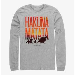 Best reviews of ✔️ Disney The Lion King Sunset Matata Long Sleeve T-Shirt 😀