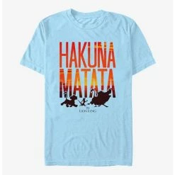 Budget 🔔 Disney The Lion King Sunset Matata T-Shirt 🔥