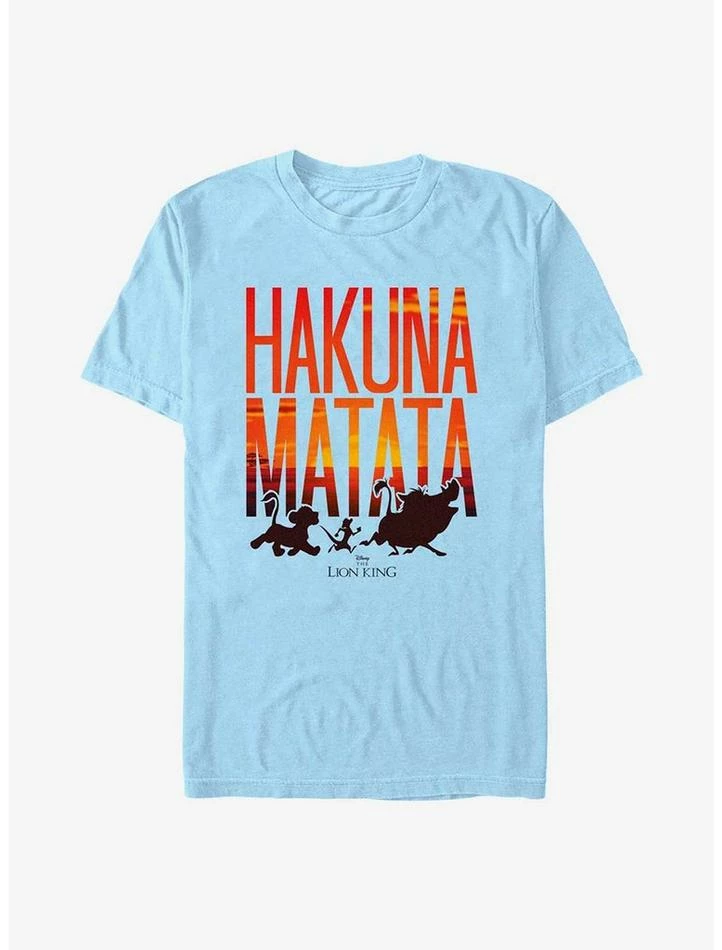 Budget 🔔 Disney The Lion King Sunset Matata T-Shirt 🔥