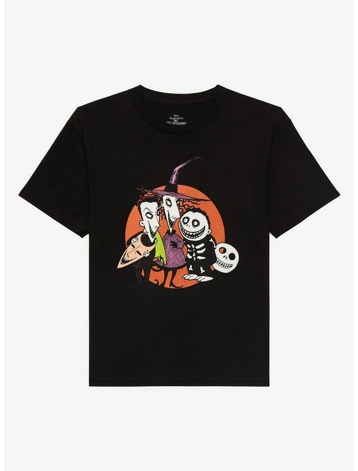 Promo โ๏ธ The Nightmare Before ๐ Christmas Oogie's Boys Vintage Boyfriend Fit ๐ง Girls T-Shirt ๐ฏ