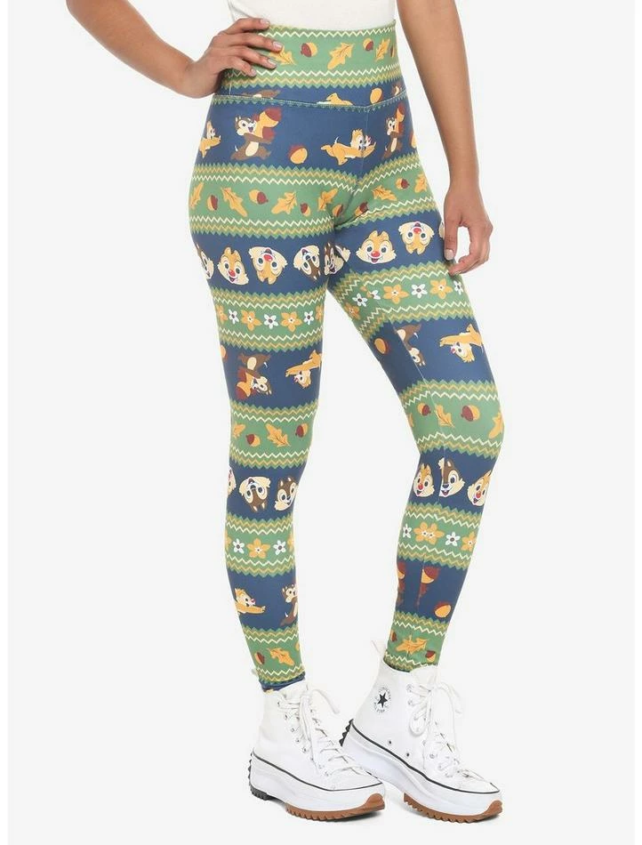 Top 10 🔔 Disney Chip 'N' Dale Fair Isle Leggings 😉