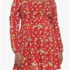 Best reviews of 🌟 Disney Winnie The Pooh Floral Long-Sleeve 👗 Dress Plus Size 👍