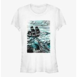 New 👏 Disney Pirates of the Caribbean Infernal Sea 👧 Girls T-Shirt 💯
