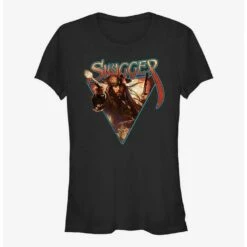 Promo 🥰 Disney Pirates of the Caribbean Captain Jack Swagger 👧 Girls T-Shirt 😍