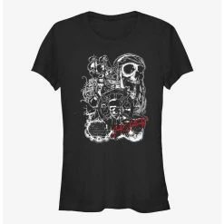 New 🔥 Disney Pirates of the Caribbean Yo Ho Jack Sparrow 👧 Girls T-Shirt 👍
