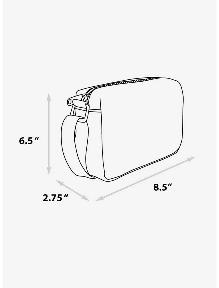 Budget 🔥 Disney Bambi And Thumper Outline Poses Stacked Cross Body Bag 🛒 - Image 4