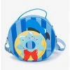 Cheapest ⌛ Disney Donald Duck Donut Dessert With Stripes Cross Body Bag 🤩