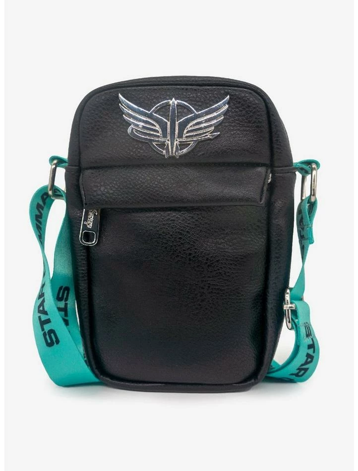 Promo ❤️ Disney Pixar Lightyear Star Command Silver Wings Logo Cross Body Bag 🥰
