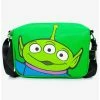 Coupon 😀 Disney Pixar Toy Story Alien Smiling Close Up Pose Cross Body Bag 🔥