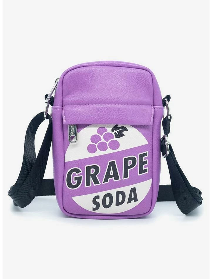 Outlet ๐งจ Disney Pixar Up Grape Soda Bottle Cap Logo Cross Body Bag ๐ฅฐ