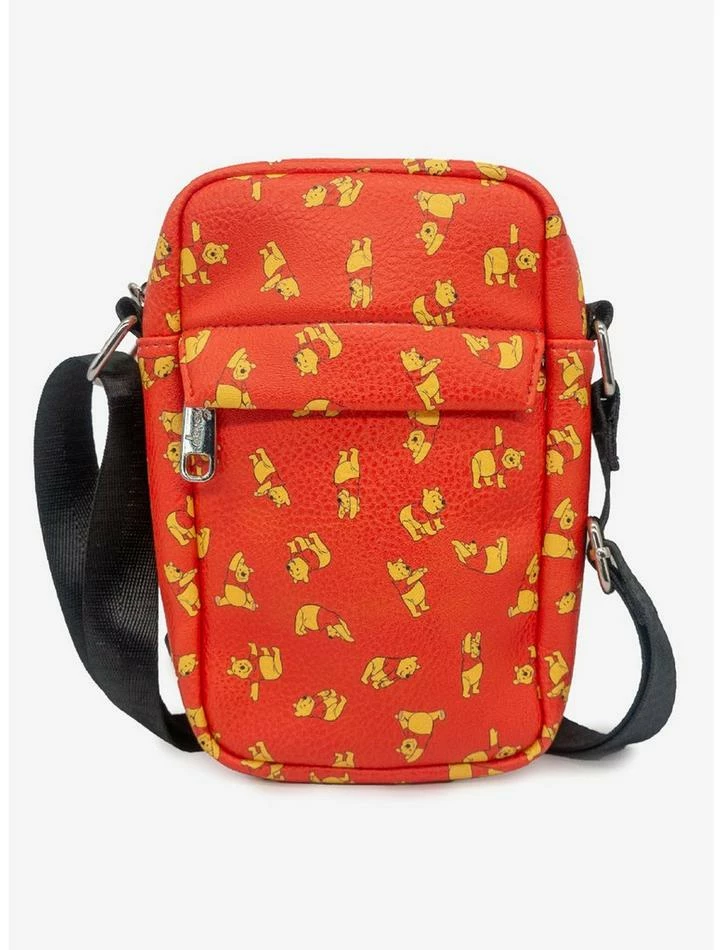 Brand new โค๏ธ Disney Winnie The Pooh Stretch Poses Scattered Cross Body Bag ๐