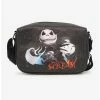 New 🥰 The Nightmare Before ❄ Christmas Jack, Sally And Zero Such A Scream Cross Body Bag 🧨