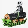 Hot Sale 🧨 The Nightmare Before 🎄 Christmas Jack Skellington On Coffin Sleigh Airblown ⌛