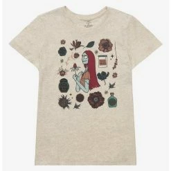 Budget 😀 The Nightmare Before 🎁 Christmas Sally Herbs Boyfriend Fit 👧 Girls T-Shirt ❤️