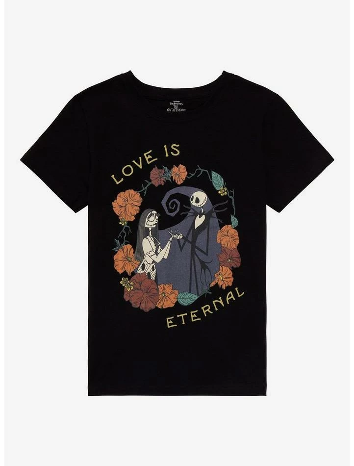 Flash Sale ๐งจ The Nightmare Before ๐ Christmas Eternal Love ๐ง Girls T-Shirt ๐งจ