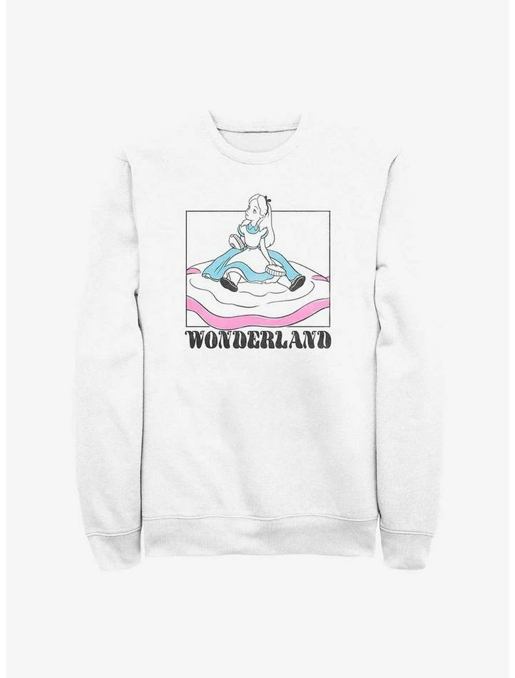 Best deal ✨ Disney Alice in Wonderland Soft Pop Wonderland Sweatshirt 🛒