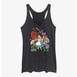 Best deal ⌛ Disney Alice in Wonderland Flower Afternoon 👧 Girls Tank ❤️