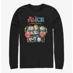Promo 🌟 Disney Alice in Wonderland Vintage Alice Long-Sleeve T-Shirt 🧨