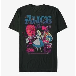 Top 10 😍 Disney Alice in Wonderland Technicolor Wonderland T-Shirt 🛒