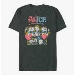 Coupon 🛒 Disney Alice in Wonderland Vintage Alice T-Shirt 😍